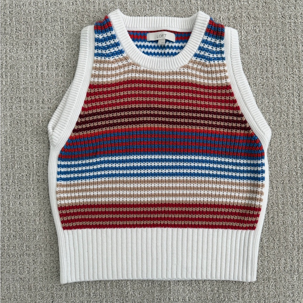Loft sweater vest